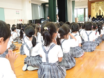 年長組終業式 | インフォメーション | 京都府向日市にある私立幼稚園 向陽幼稚園