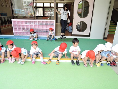 暑くなりました | インフォメーション | 京都府向日市にある私立幼稚園 向陽幼稚園